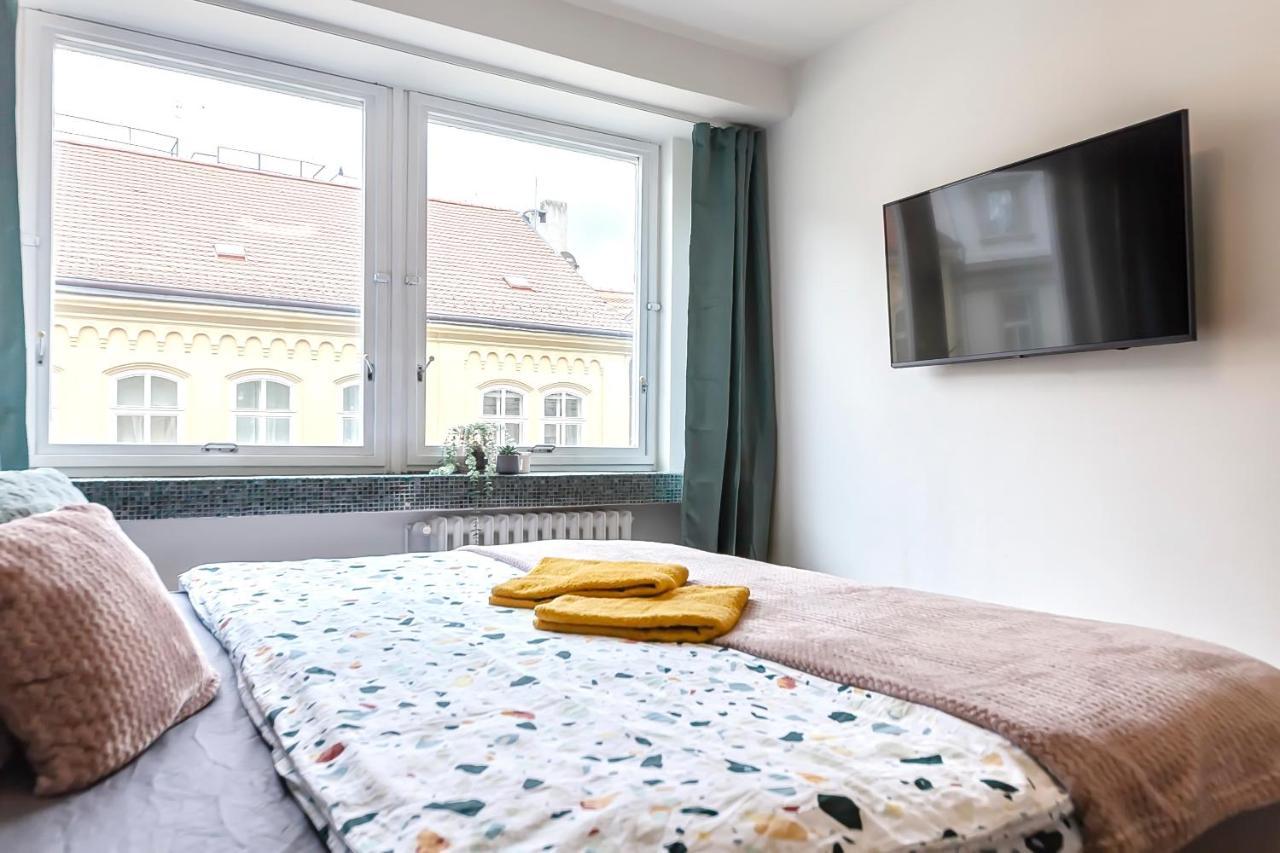 Apartmán Popular Location / Street View / 4 Ppl / Netflix Praha Exteriér fotografie